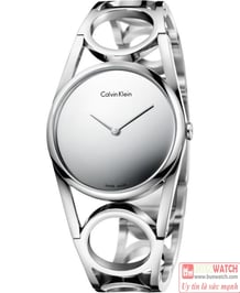 Đồng Hồ CALVIN KLEIN ROUND QUARTZ LADIES K5U2M146 authentic