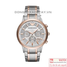 Emporio Armani Silver and Rose Gold AR11077