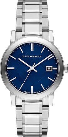 BURBERRY THE CITY MEN'S SWISS WATCH 38MM BU9031 authentic