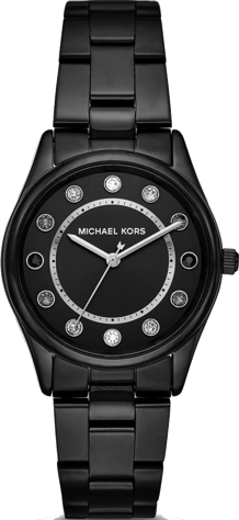 MICHAEL KORS COLETTE MK6606 LACK-TONE WATCH 34MM authentic