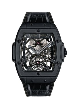 Hublot Senna Spirit of Big Bang in Titanium and PVD Steel On Black Alligator 906.ND.0110.LR MP-06