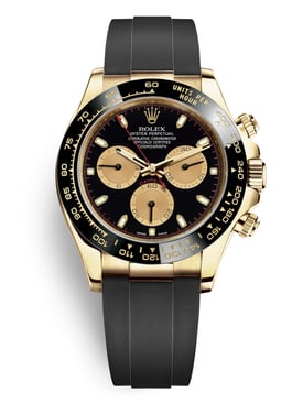 Rolex Cosmograph Daytona Black Champagne Yellow Gold 116518LN-0047