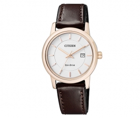 Đồng hồ Citizen EW1563-08A dây da