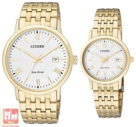 Đồng hồ đôi Citizen BM6772-56A EW1584-54A sang trọng, đẳng cấp