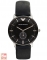 Đồng hồ Armani AR0382 - Đồng hồ nam - Dây da đen, mặt đen