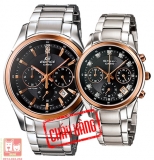Đồng hồ đôi Casio EF-530P-1AV SHN-5003P-1AV cao cấp
