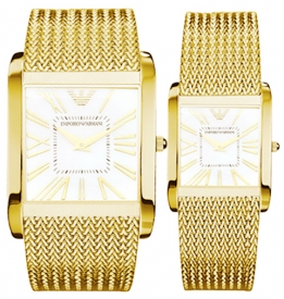 Đồng hồ đôi Armani AR2016 AR2017 sang trọng, lịch lãm
