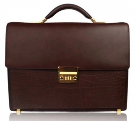 cặp da mont blanc khóa số 001