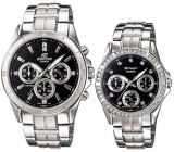 Đồng hồ đôi Casio EF-544D-1AV SHN-3013D-1AV