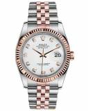 Đồng hồ Rolex R6241 Automatic mạ vàng hồng Size 36 cao cấp
