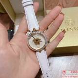Đồng hồ Versace Women's 'PALAZZO EMPIRE' Swiss Quartz Gold and Leather Casual Watch