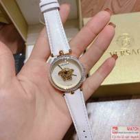 Dong-ho-Versace-Women039s-039PALAZZO-EMPIRE039-Swiss-Quartz-Gold-and-Leather-Casual-Watch