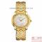 VERSACE VAM040016 DV-25 ROUND LADY IP GOLD WATCH