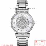 MICHAEL KORS WATCH CATLIN SILVER TONE MK3355 CHÍNH HÃNG