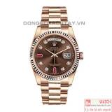 Đồng hồ Rolex Rose Gold R118235F sang trọng cho quý ông