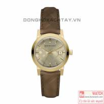 BURBERRY-THE-CITY-LEATHER-STRAP-GOLD-TONE-DIAL-BU9153