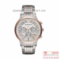 Emporio-Armani-Silver-and-Rose-Gold-AR11077