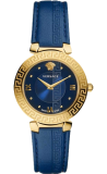 VERSACE V16040017 DAPHNIS GOLD AND LEATHER 35MM authentic