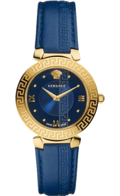 VERSACE V16040017 DAPHNIS GOLD AND LEATHER 35MM authentic