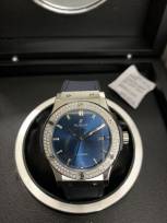 Hublot-542NX7170NR-Classic-Fusion-Titanium-Diamond-Blue