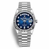 ROLEX Day-Date Automatic Blue Diamond Dial 128239 Replica