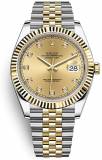 Rolex Datejust 41 Two Tone Oystersteel Jubilee Bracelet 126333