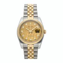 Rolex-Champagne-Diamonds-Yellow-Gold-And-Stainless-Steel-Datejust-116233