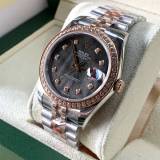 Rolex Datejust 116234-003 Mặt Số Xà Cừ Tím Viền và Cọc Số Diamond rose gold