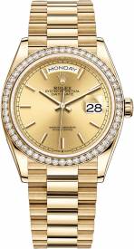 Rolex Day-Date Yellow Gold Midsize 128348RBR-001
