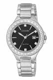 Citizen Eco-Drive Silhouette FE1190-53L Crystal Accent Blue Dial Authentic