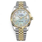 Rolex DateJust Yellow Gold White MOP diamond 126333-0018