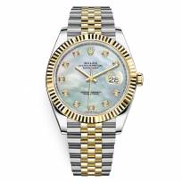 Rolex-DateJust-Yellow-Gold-White-MOP-diamond-126333-0018