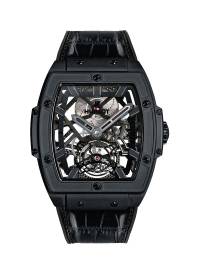 Hublot Senna Spirit of Big Bang in Titanium and PVD Steel On Black Alligator 906.ND.0110.LR MP-06