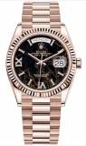 Rolex Day-Date Everose Gold Eisenkiesel Dial 128345-0044