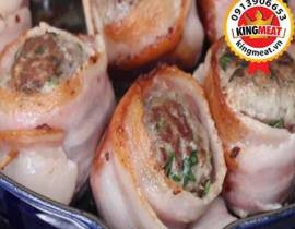 BA RỌI XÔNG KHÓI CUỘN THỊT BÒ VIÊN CỰC HẤP DẪN