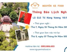 Lịch Nghỉ Lễ Giỗ Tổ Hùng Vương 2026