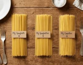 Spaghetti 8, Spaghettini 9 & Capellini 11: Khác Biệt Và Ứng Dụng