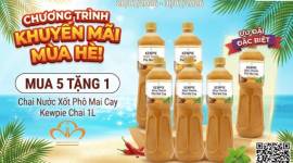 Bùng Vị Xốt Phô Mai cay Kewpie Mua 5 Tặng 1