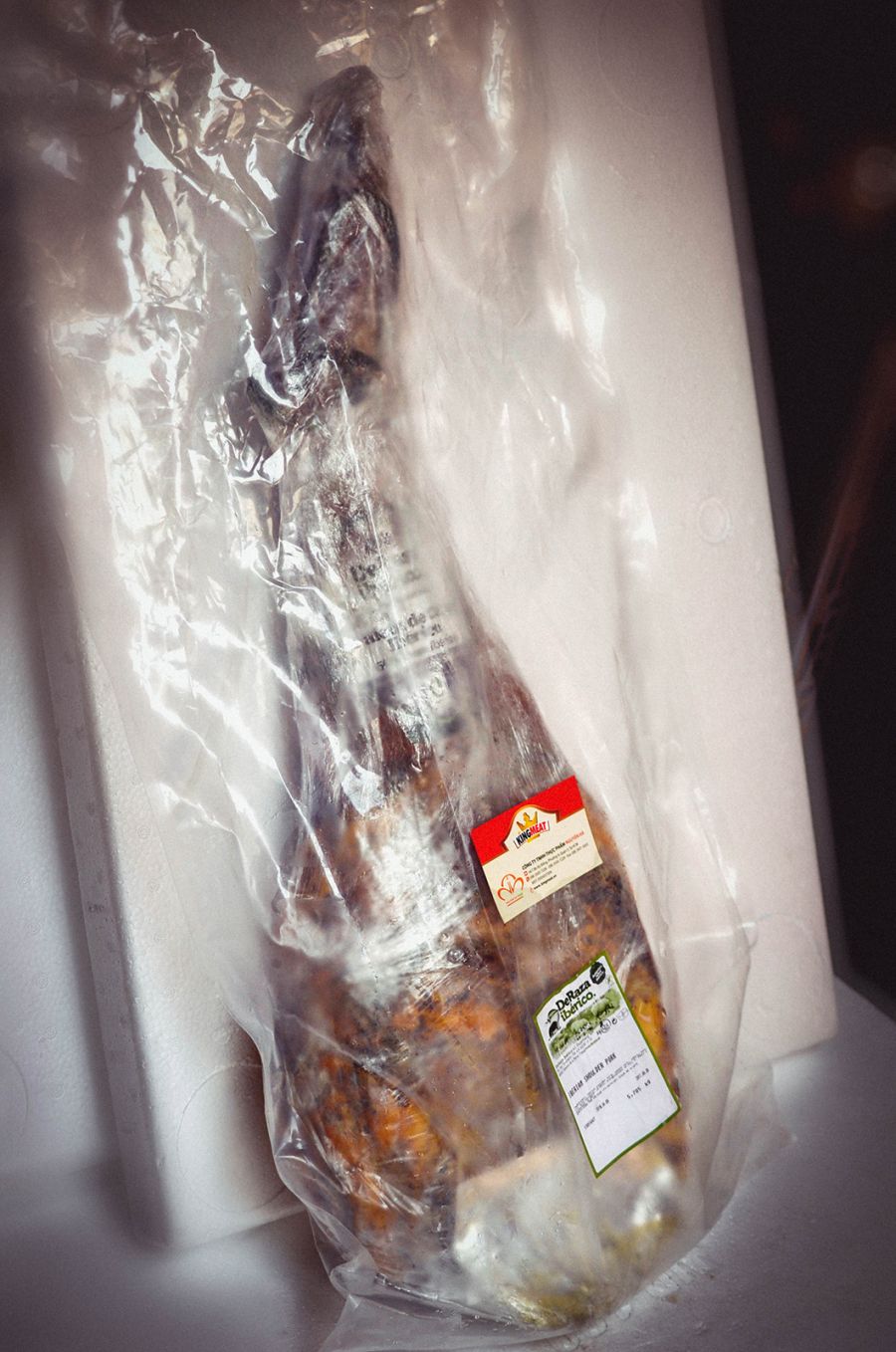 NGUYÊN ĐÙI TRƯỚC CÓ XƯƠNG 24 THÁNG PALETA IBERICO CEBO