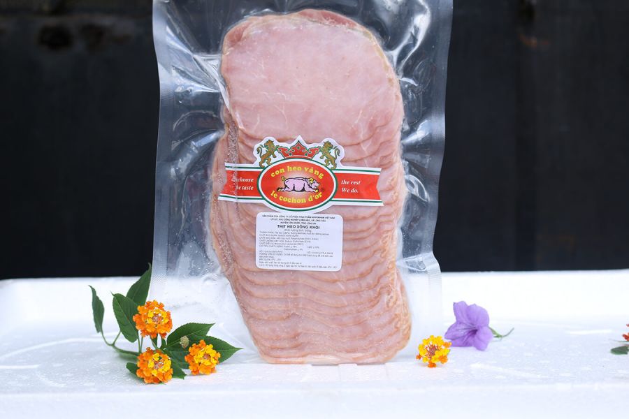 THĂN HEO XÔNG KHÓI CẮT LÁT - KASSLER - SMOKED PORK LOIN