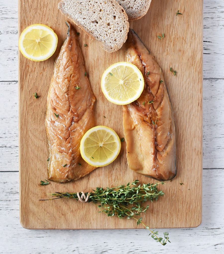 CÁ THU XÔNG KHÓI CÓ TIÊU - SMOKED MACKEREL WITH PEPPER - GÓI 1 KG