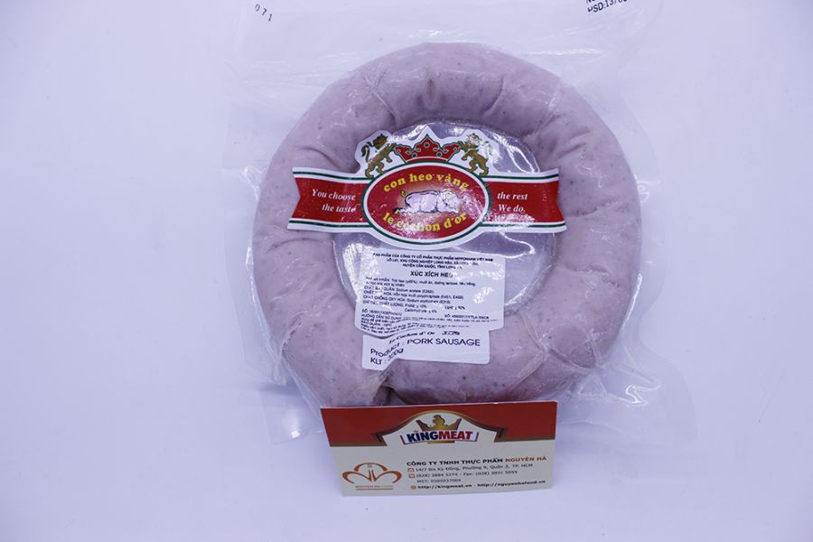 XÚC XÍCH BÀNH HEO ( PORK BEERFEST SAUSAGE) 300GRAM/GÓI