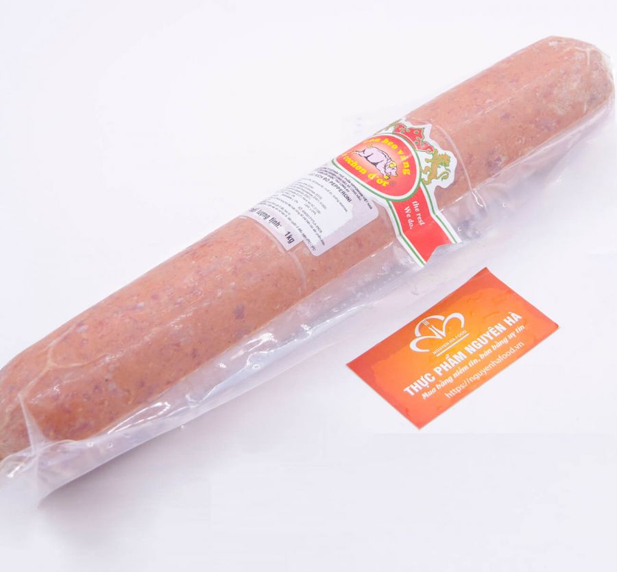 PEPPERONI XÔNG KHÓI (NGUYÊN KHỐI) - SMOKED PEPPERONI (WHOLE)