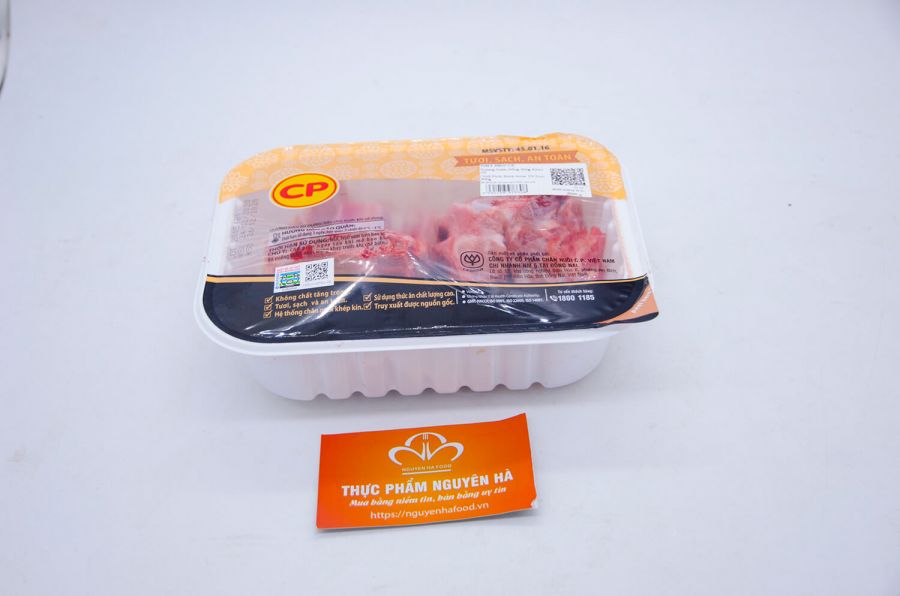 XƯƠNG SƯỜN, SỐNG HEO CP KHAY TS 500GRAM