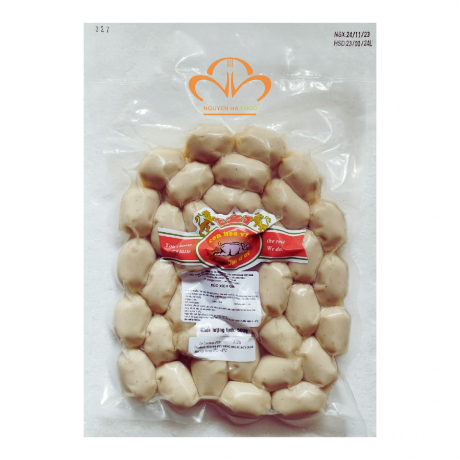 Xúc Xích Gà Nhỏ Với Nấm