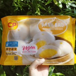Bánh Bao Nhân Trứng Sữa CP