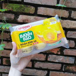 Bánh Bao Nhân Kim Sa LC Foods
