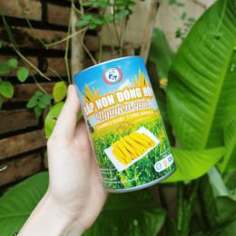 Bắp Non Nguyên Trái Đóng Hộp