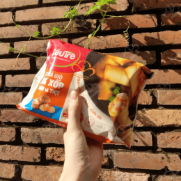 Chả Giò Da Xốp Nhân Thịt và Tôm Cầu Tre