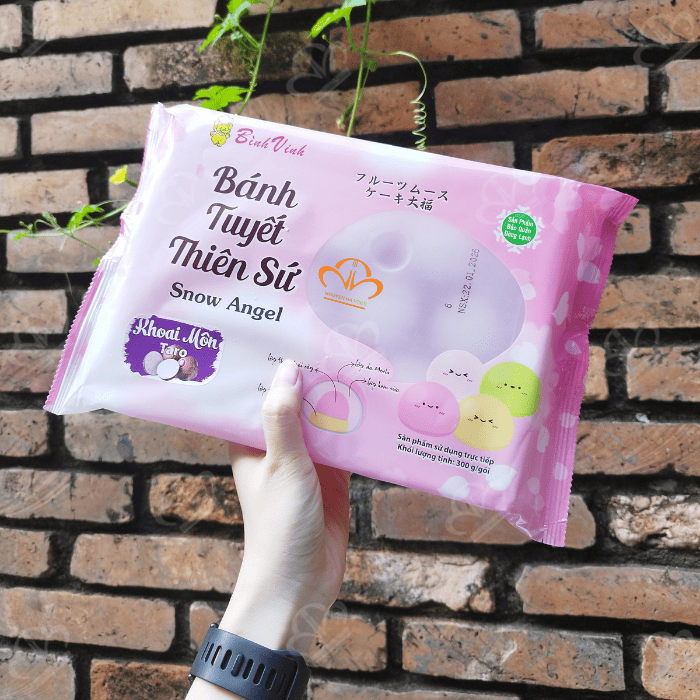 Bánh Tuyết Thiên Sứ Vị Khoai Môn